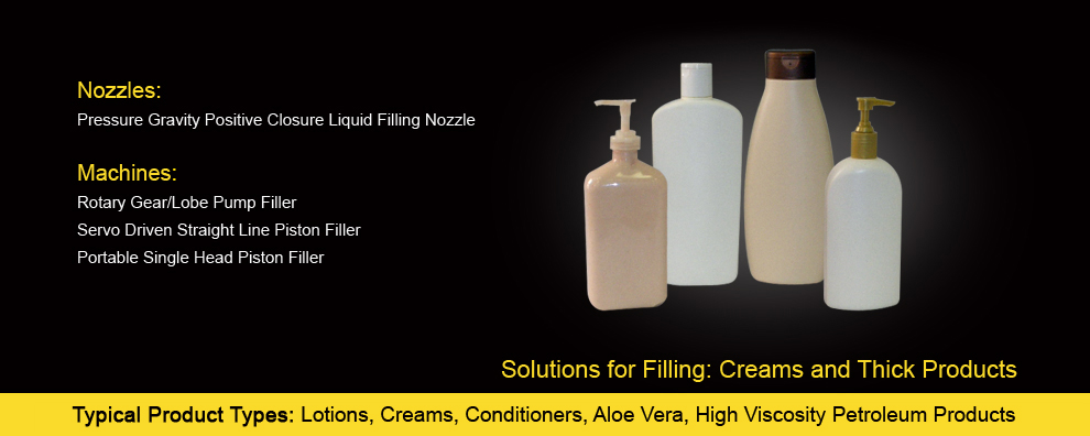 Filling Solutions for Creams, Lotions, and High-Viscosity Products